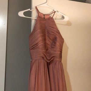 Bridesmaid dress ! Mauve/ vintage rose!